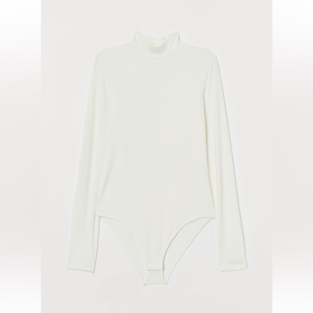 H&M Mock Turtleneck Bodysuit - M BNWT